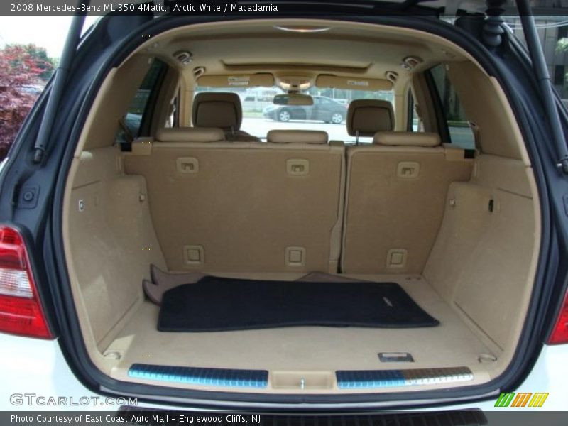 Arctic White / Macadamia 2008 Mercedes-Benz ML 350 4Matic