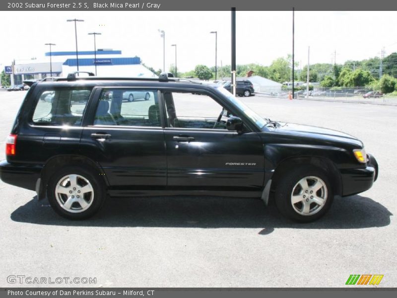 Black Mica Pearl / Gray 2002 Subaru Forester 2.5 S