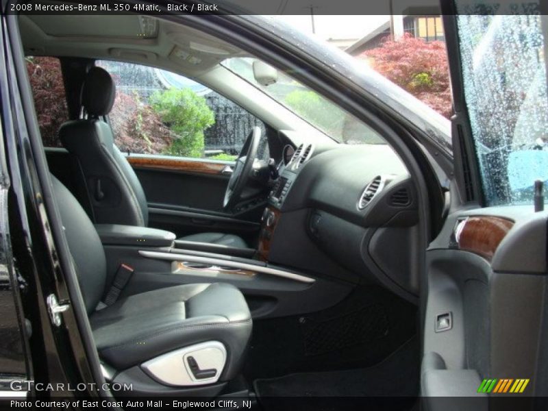 Black / Black 2008 Mercedes-Benz ML 350 4Matic