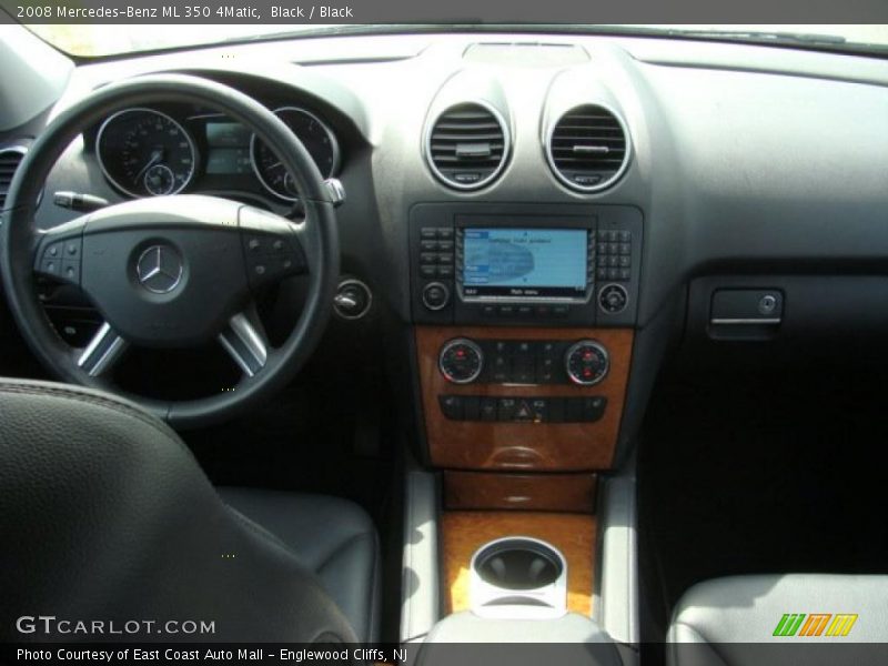 Black / Black 2008 Mercedes-Benz ML 350 4Matic