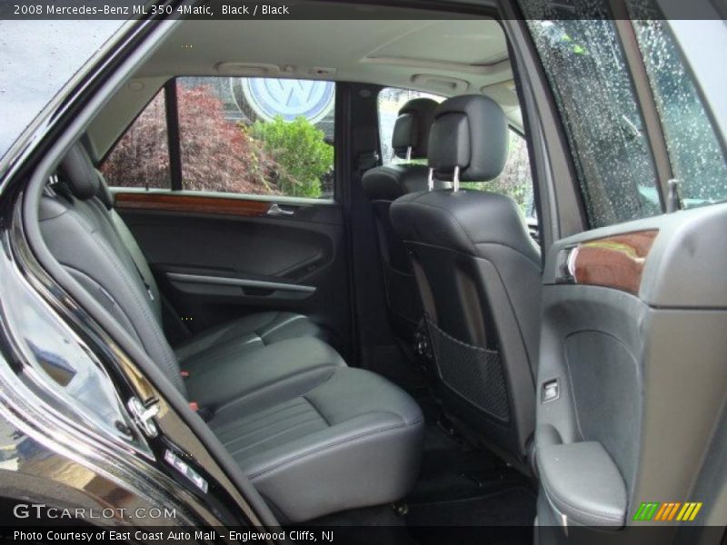 Black / Black 2008 Mercedes-Benz ML 350 4Matic