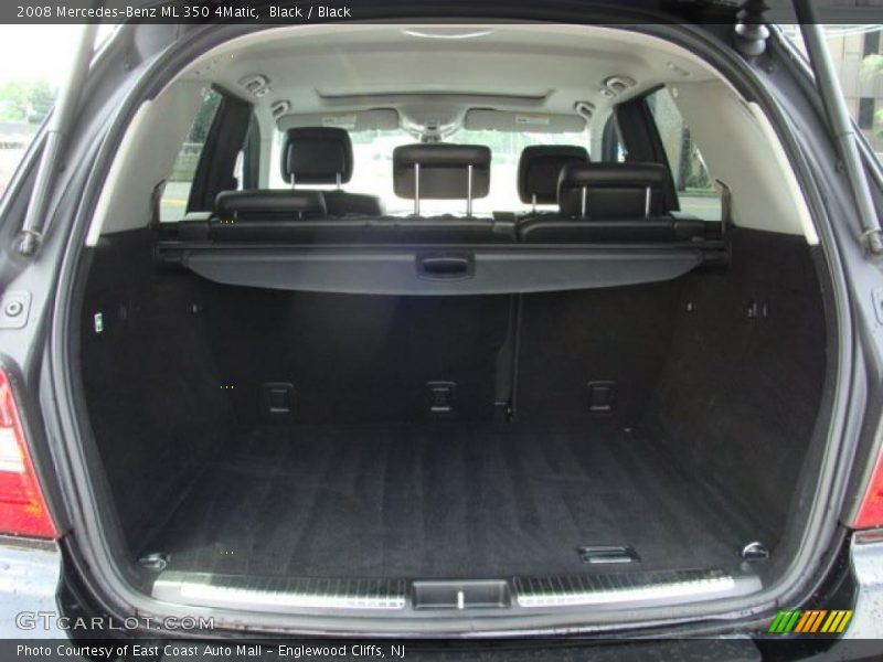 Black / Black 2008 Mercedes-Benz ML 350 4Matic
