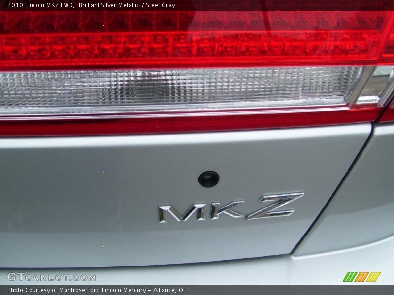 Brilliant Silver Metallic / Steel Gray 2010 Lincoln MKZ FWD
