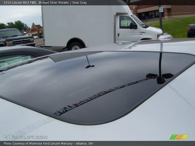 Brilliant Silver Metallic / Steel Gray 2010 Lincoln MKZ FWD