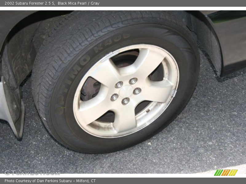 Black Mica Pearl / Gray 2002 Subaru Forester 2.5 S