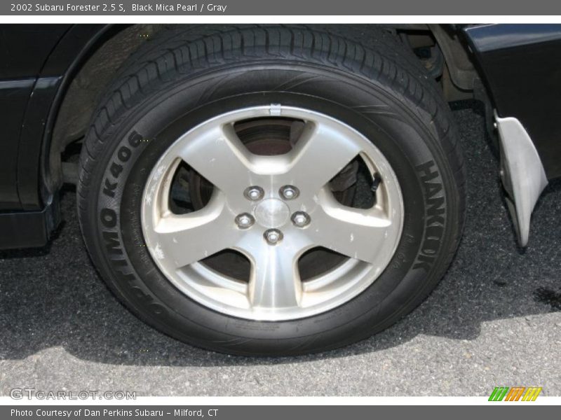 Black Mica Pearl / Gray 2002 Subaru Forester 2.5 S