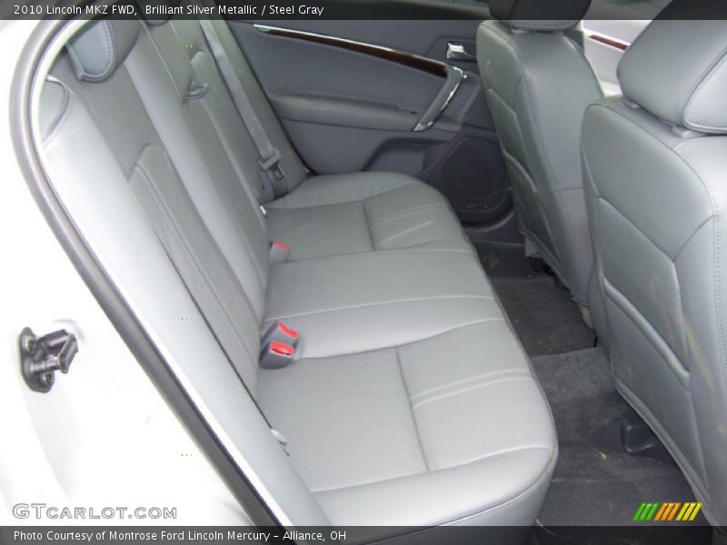 Brilliant Silver Metallic / Steel Gray 2010 Lincoln MKZ FWD