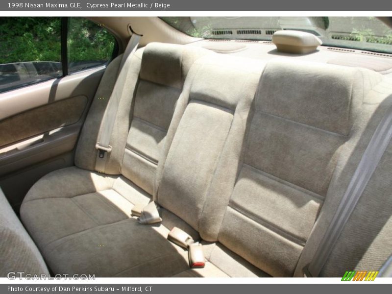 Cypress Pearl Metallic / Beige 1998 Nissan Maxima GLE