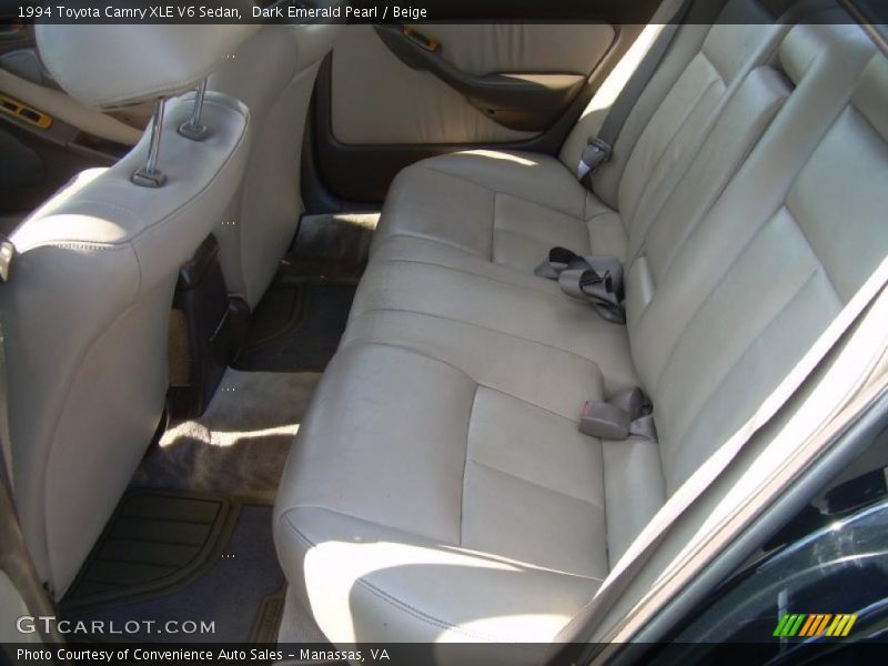 Dark Emerald Pearl / Beige 1994 Toyota Camry XLE V6 Sedan