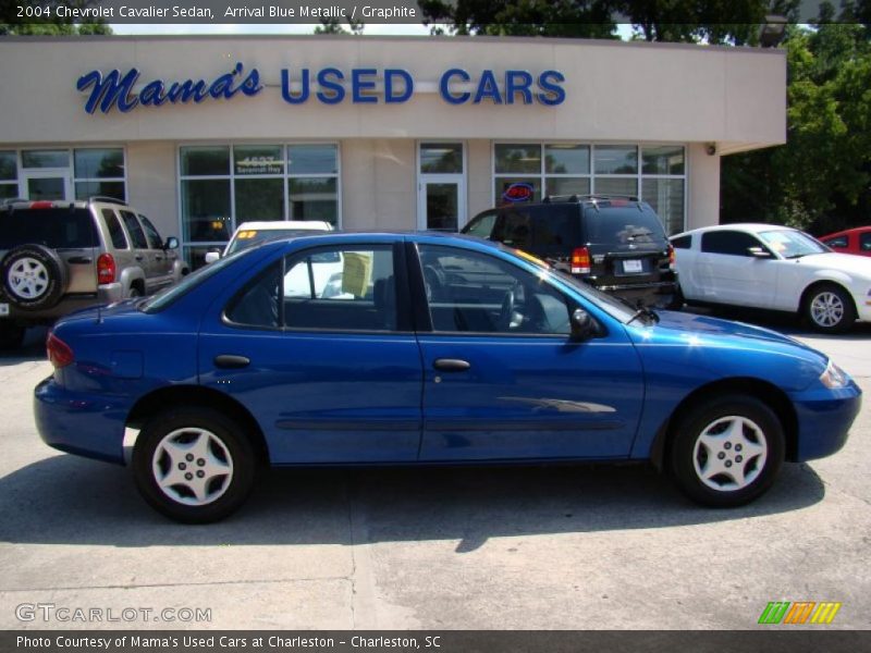 Arrival Blue Metallic / Graphite 2004 Chevrolet Cavalier Sedan