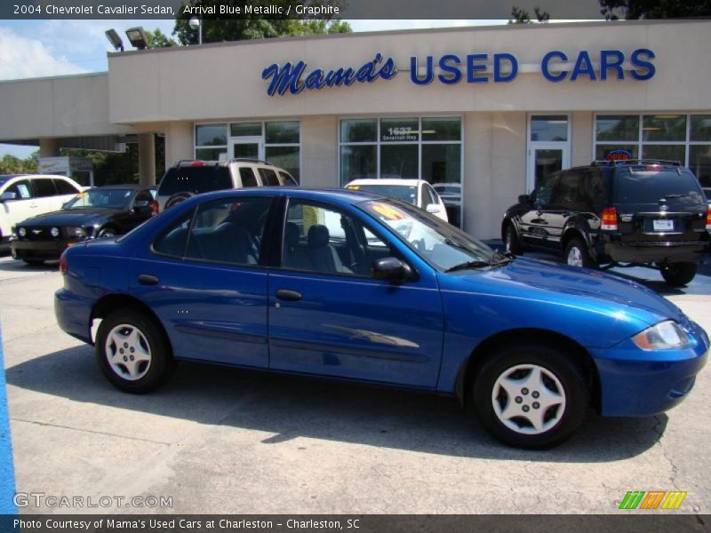 Arrival Blue Metallic / Graphite 2004 Chevrolet Cavalier Sedan