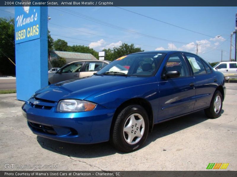 Arrival Blue Metallic / Graphite 2004 Chevrolet Cavalier Sedan