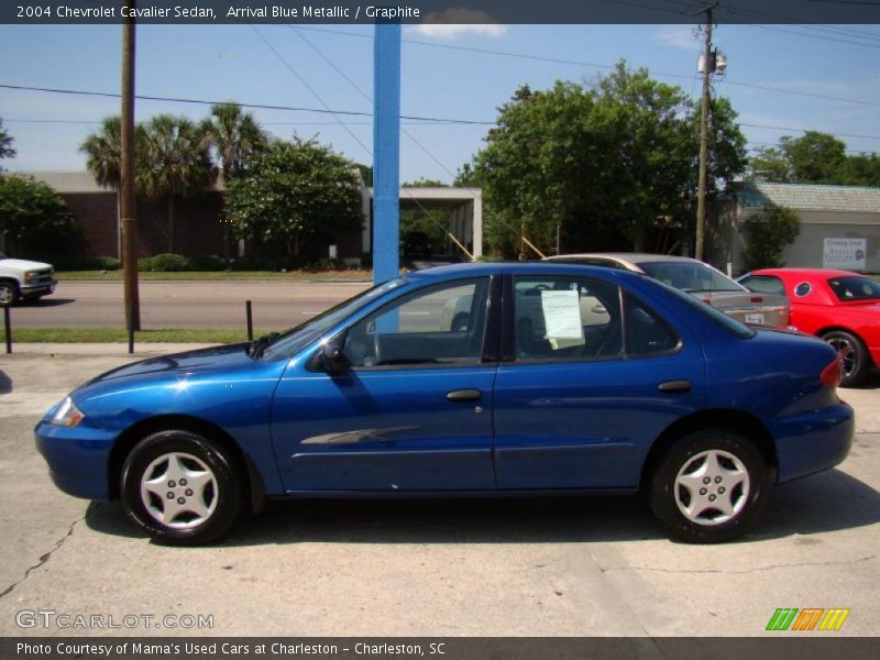 Arrival Blue Metallic / Graphite 2004 Chevrolet Cavalier Sedan