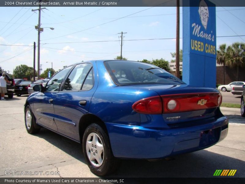 Arrival Blue Metallic / Graphite 2004 Chevrolet Cavalier Sedan