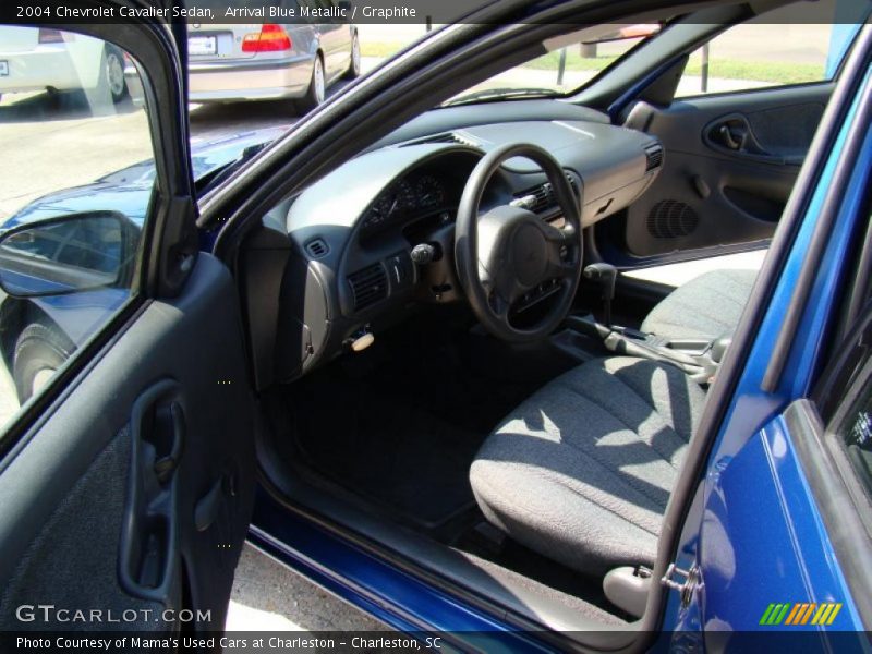 Arrival Blue Metallic / Graphite 2004 Chevrolet Cavalier Sedan