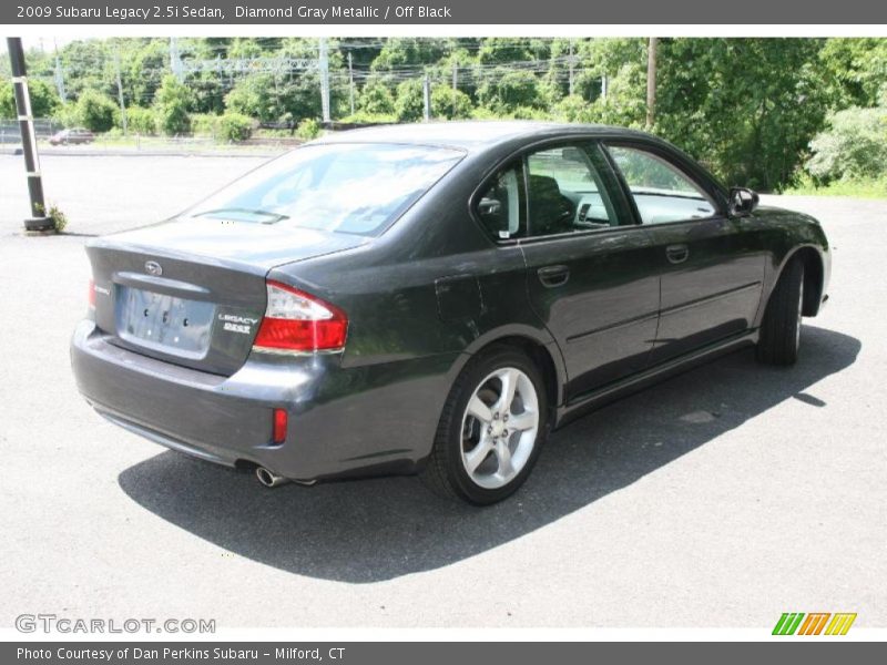 Diamond Gray Metallic / Off Black 2009 Subaru Legacy 2.5i Sedan