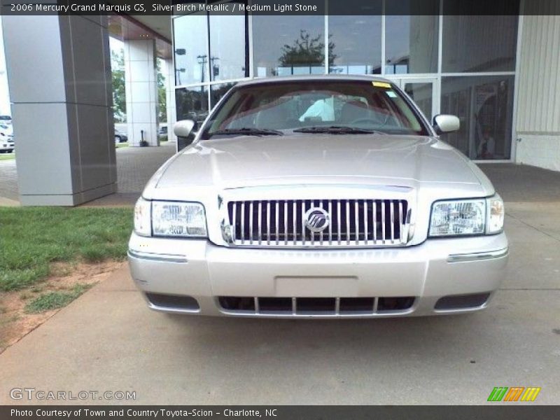 Silver Birch Metallic / Medium Light Stone 2006 Mercury Grand Marquis GS