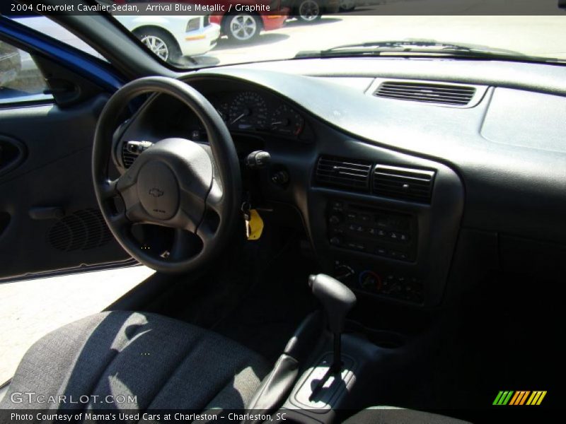 Arrival Blue Metallic / Graphite 2004 Chevrolet Cavalier Sedan