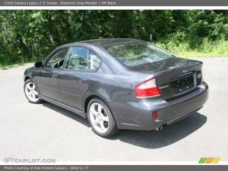 Diamond Gray Metallic / Off Black 2009 Subaru Legacy 2.5i Sedan