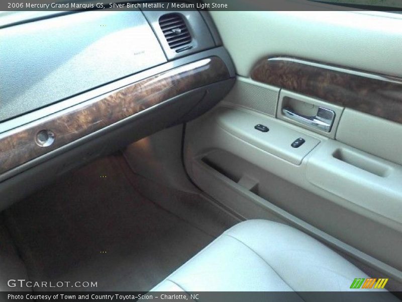 Silver Birch Metallic / Medium Light Stone 2006 Mercury Grand Marquis GS