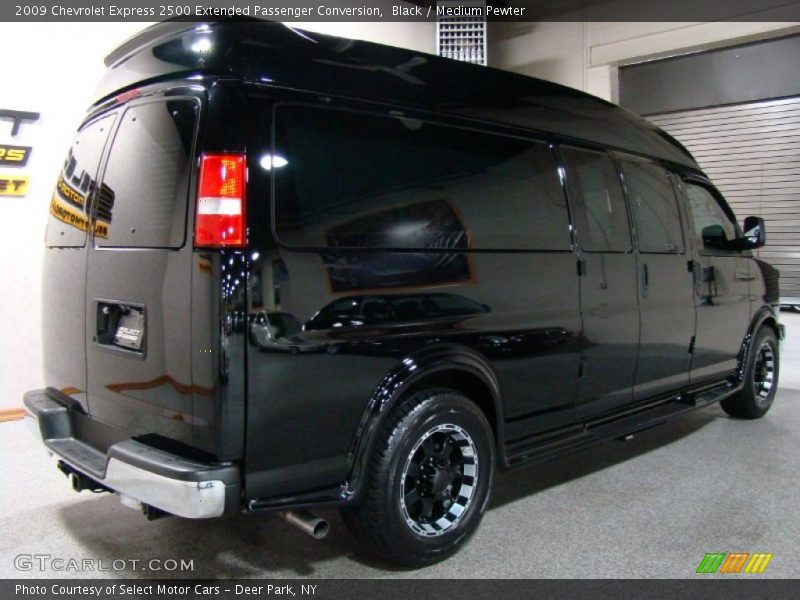 Black / Medium Pewter 2009 Chevrolet Express 2500 Extended Passenger Conversion