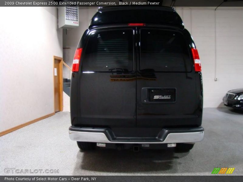 Black / Medium Pewter 2009 Chevrolet Express 2500 Extended Passenger Conversion