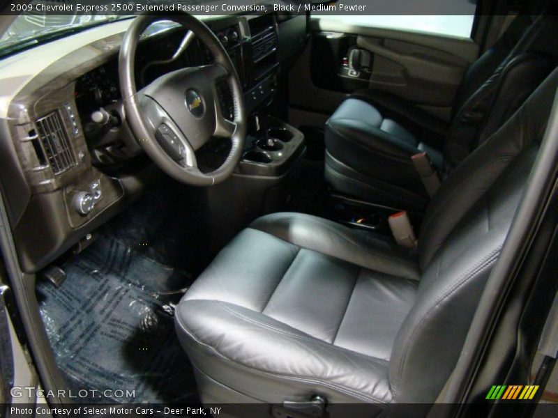 Black / Medium Pewter 2009 Chevrolet Express 2500 Extended Passenger Conversion