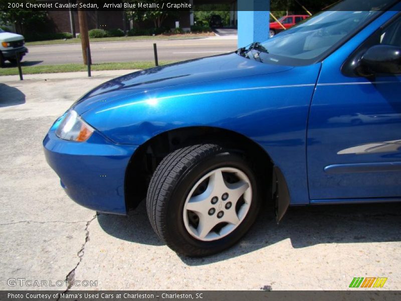 Arrival Blue Metallic / Graphite 2004 Chevrolet Cavalier Sedan