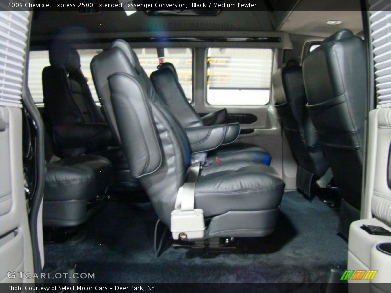 Black / Medium Pewter 2009 Chevrolet Express 2500 Extended Passenger Conversion