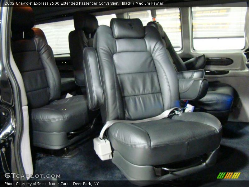 Black / Medium Pewter 2009 Chevrolet Express 2500 Extended Passenger Conversion