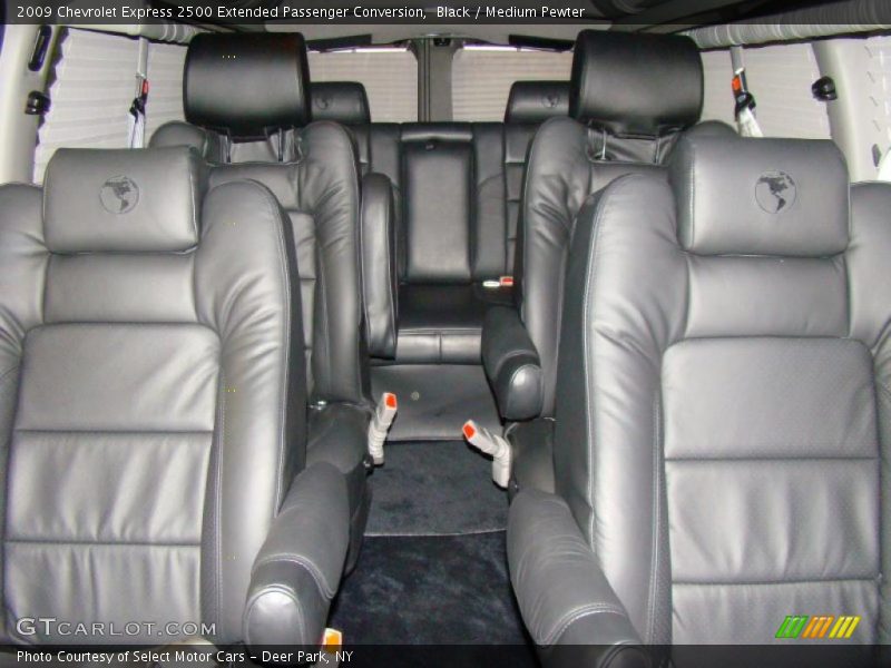 Black / Medium Pewter 2009 Chevrolet Express 2500 Extended Passenger Conversion