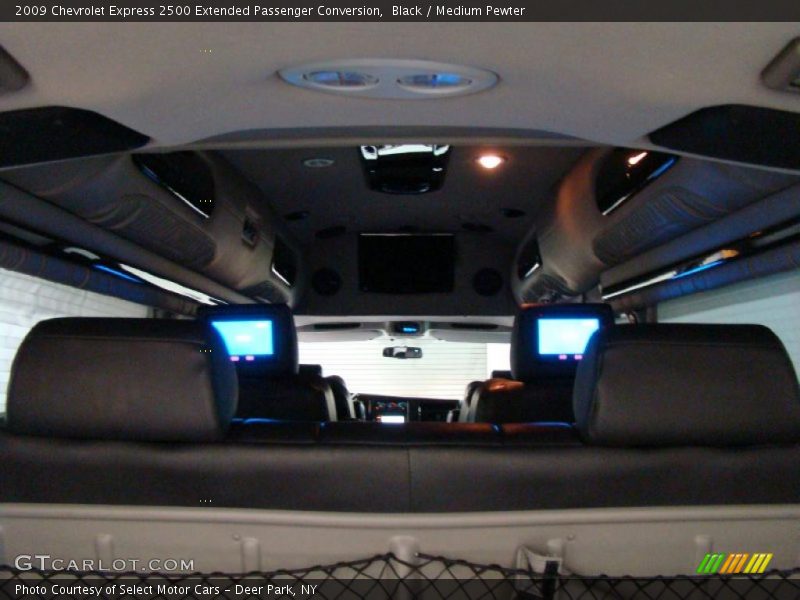 Black / Medium Pewter 2009 Chevrolet Express 2500 Extended Passenger Conversion
