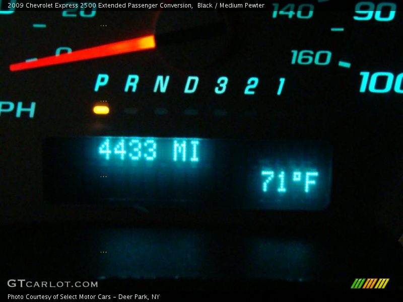 Black / Medium Pewter 2009 Chevrolet Express 2500 Extended Passenger Conversion
