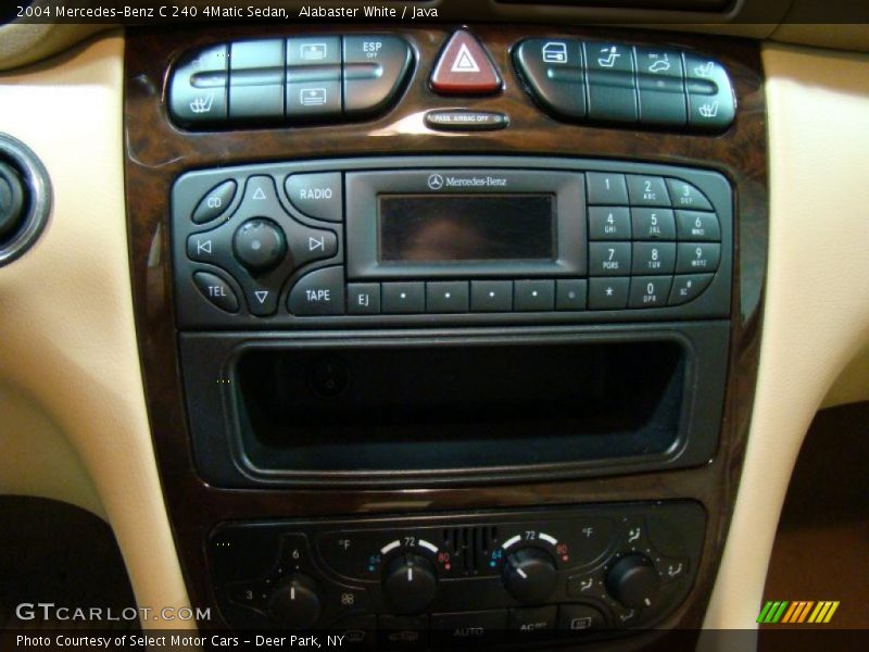 Alabaster White / Java 2004 Mercedes-Benz C 240 4Matic Sedan