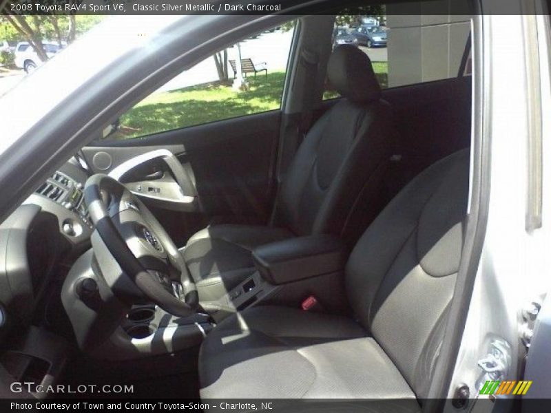 Classic Silver Metallic / Dark Charcoal 2008 Toyota RAV4 Sport V6
