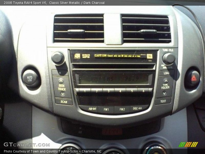 Classic Silver Metallic / Dark Charcoal 2008 Toyota RAV4 Sport V6