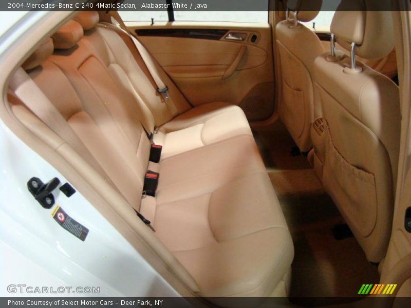 Alabaster White / Java 2004 Mercedes-Benz C 240 4Matic Sedan