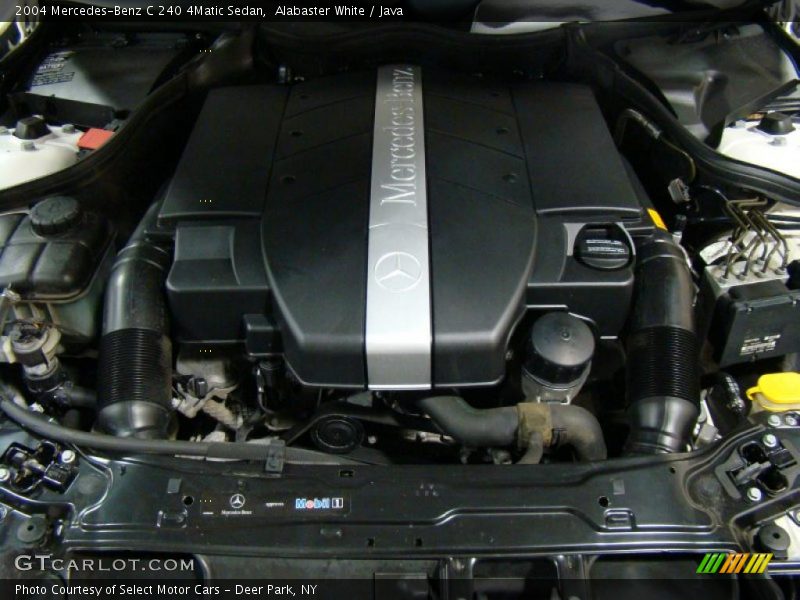 Alabaster White / Java 2004 Mercedes-Benz C 240 4Matic Sedan