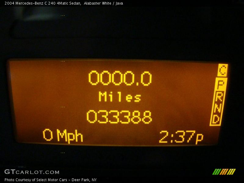 Alabaster White / Java 2004 Mercedes-Benz C 240 4Matic Sedan