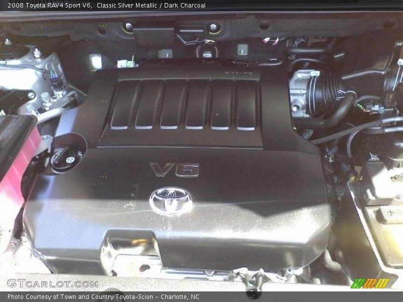 Classic Silver Metallic / Dark Charcoal 2008 Toyota RAV4 Sport V6