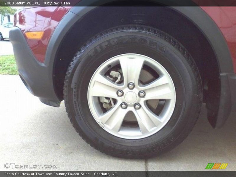 Ruby Red / Tan 2008 Saturn VUE XE