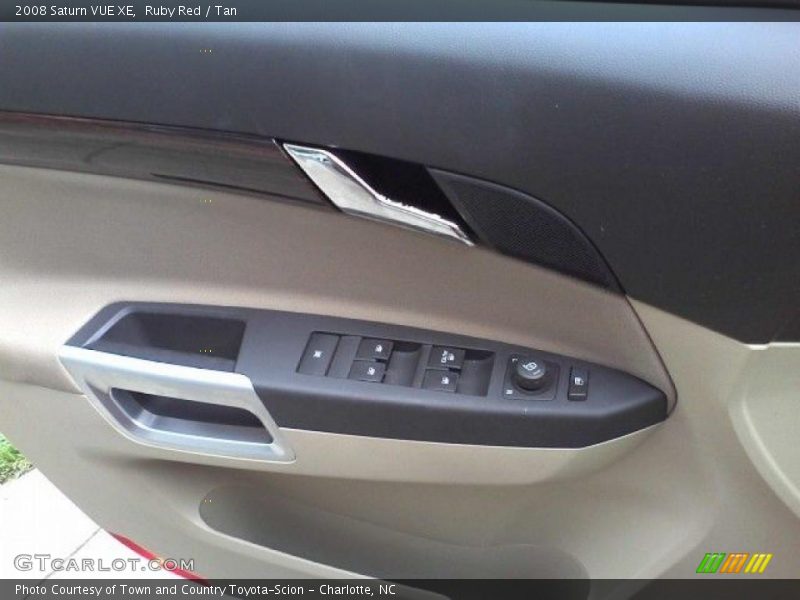 Ruby Red / Tan 2008 Saturn VUE XE