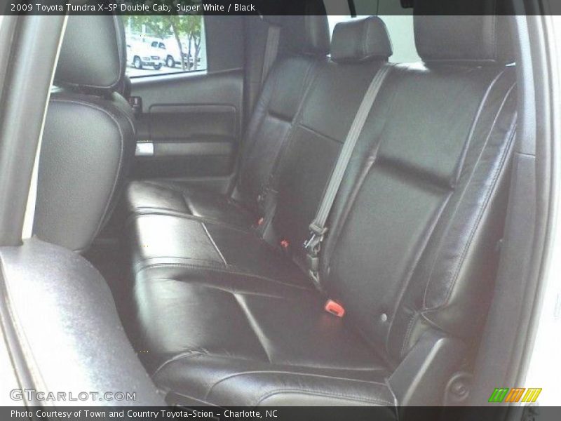 Super White / Black 2009 Toyota Tundra X-SP Double Cab