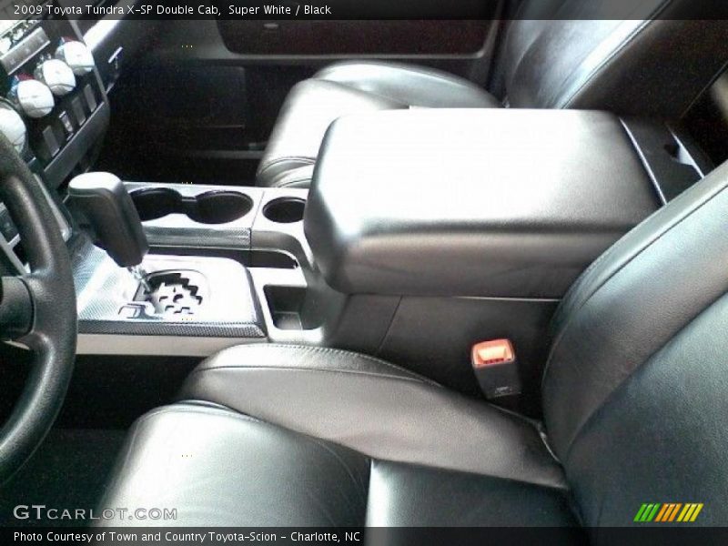 Super White / Black 2009 Toyota Tundra X-SP Double Cab