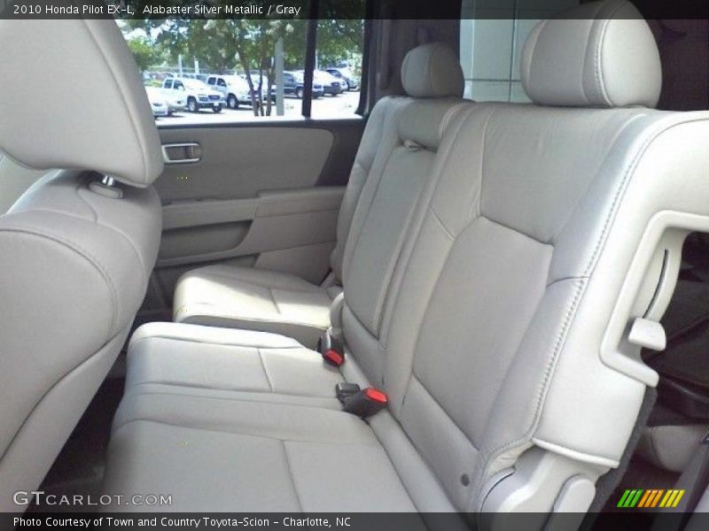 Alabaster Silver Metallic / Gray 2010 Honda Pilot EX-L