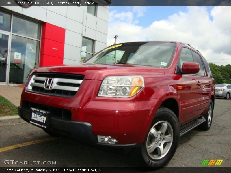 Redrock Pearl / Saddle 2006 Honda Pilot EX-L 4WD