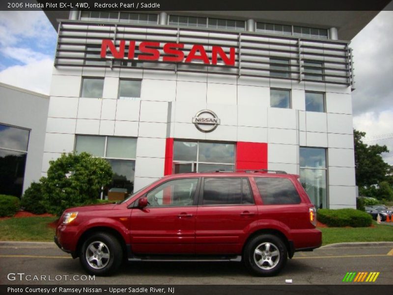 Redrock Pearl / Saddle 2006 Honda Pilot EX-L 4WD