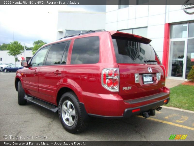 Redrock Pearl / Saddle 2006 Honda Pilot EX-L 4WD