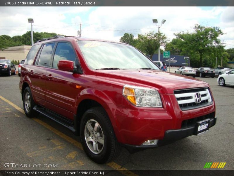 Redrock Pearl / Saddle 2006 Honda Pilot EX-L 4WD