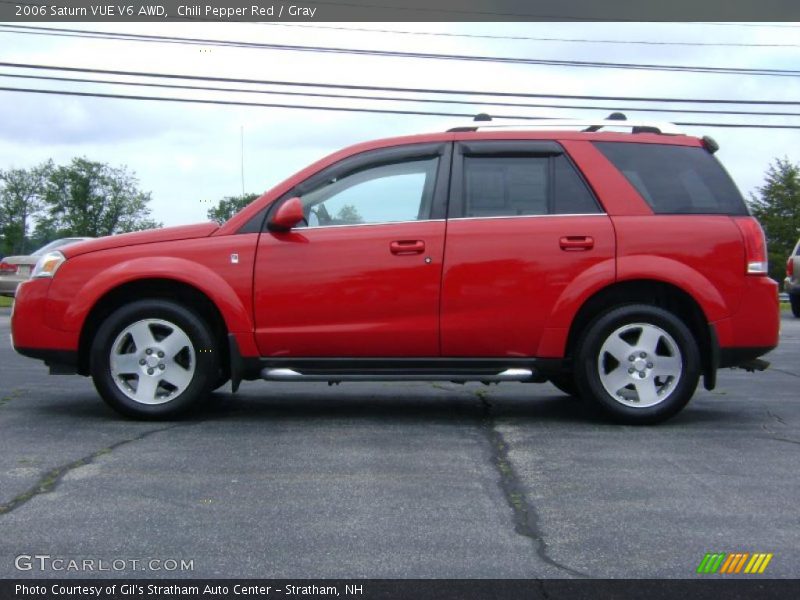 Chili Pepper Red / Gray 2006 Saturn VUE V6 AWD